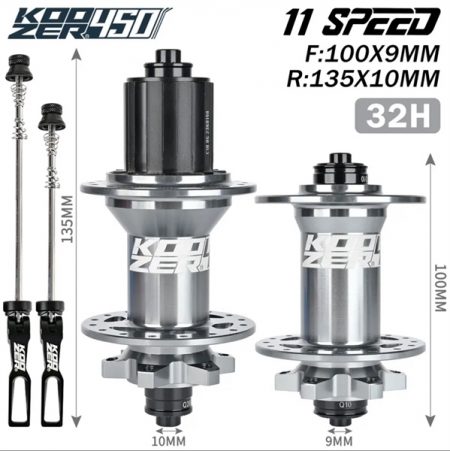 Xm450 Moay ơ (hub) Koozer XM450 2024 6 cá 3 răng 120 click 8-12S | xedap24h.vn
