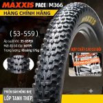 lop-xe-dap-Maxxis-Pace-M366-chinh-hang